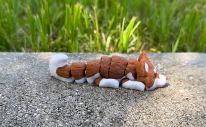 Alaskan Malamute Flexi / 3D print / desk pets / desk buddy / fidget / articulated figure